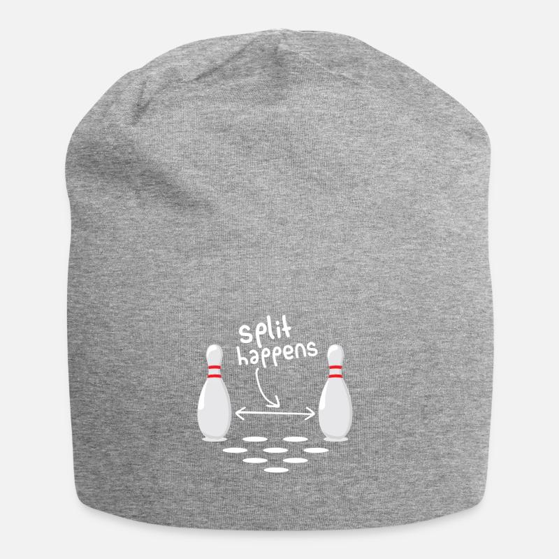 Split happens - Jersey-Beanie - Grau meliert