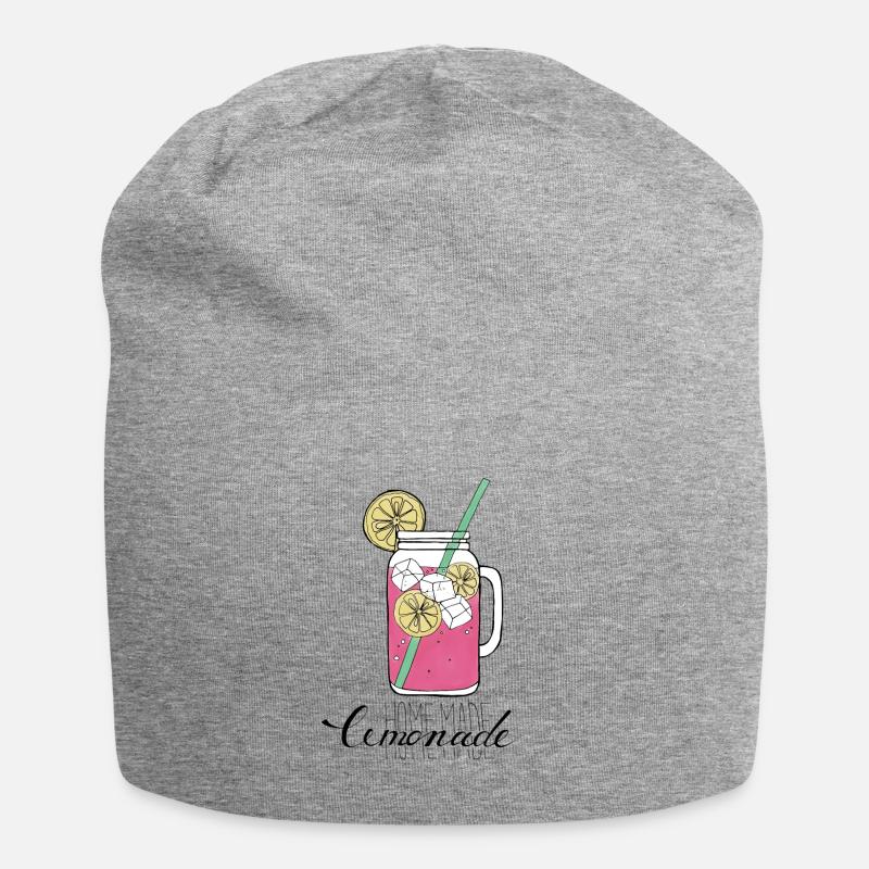 Lemonade - Jersey-Beanie - Grau meliert