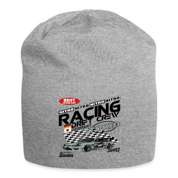 Racing "Drifting" - Jersey-Beanie - Grau meliert - Vorne