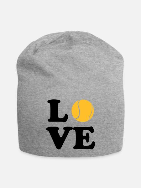 Tennis - Jersey-Beanie - Grau meliert