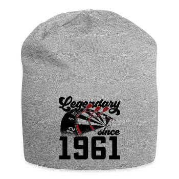 LÉGENDE LÉGENDAIRE DU 65E ANNIVERSAIRE DES FLÉCHETTES DEPUIS 1961 - Bonnet en jersey - gris chiné - Devant