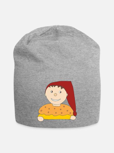 Kasperl - Jersey-Beanie - Grau meliert