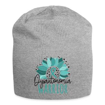 Sunflower Dysautonomia Warrior - Jersey Beanie - heather grey - Front