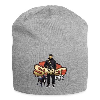Vie de gangster dans la rue - Bonnet en jersey - gris chiné - Devant
