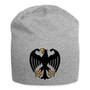German Fitness Federal Eagle with Muscles - Jersey Beanie - heather grey - Front