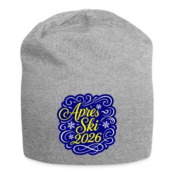 Apres Ski 2026 Party - Jersey-Beanie - Grau meliert - Vorne