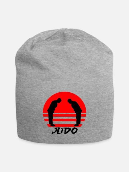 Judo - Jersey-Beanie - Grau meliert