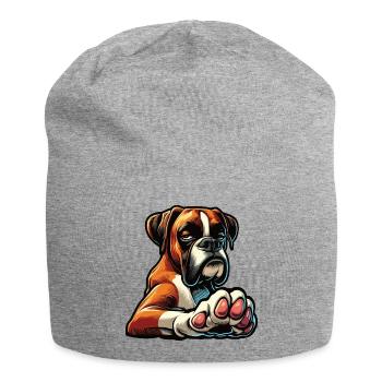 Boxer Boxer Holder Boxer Dog Boxer Owner Boxer Fan - Jersey Beanie - heather grey - Front
