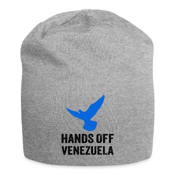 HANDS OFF VENEZUELA - Jersey-Beanie - Grau meliert - Vorne
