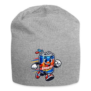 Cheerful sports jug Sprint - Jersey Beanie - heather grey - Front