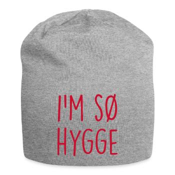 Hygge Danemark Dänemark - Bonnet en jersey - gris chiné - Devant