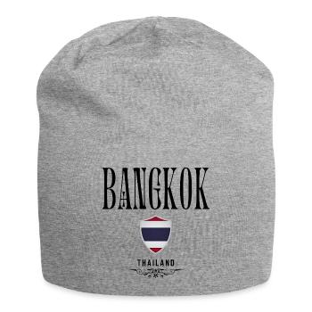 Souvenir Bangkok, elegant design Bangkok - Jersey Beanie - heather grey - Front
