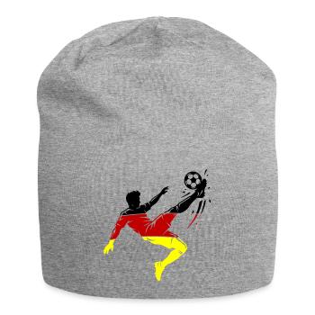 Retournée en pied aérien Allemagne Football - Bonnet en jersey - gris chiné - Devant