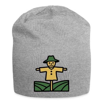 Icône du champ de l’Épouvantail - Bonnet en jersey - gris chiné - Devant