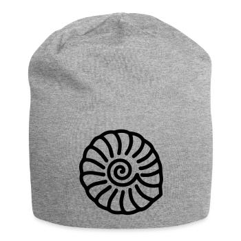 fossil - Jersey Beanie - heather grey - Front