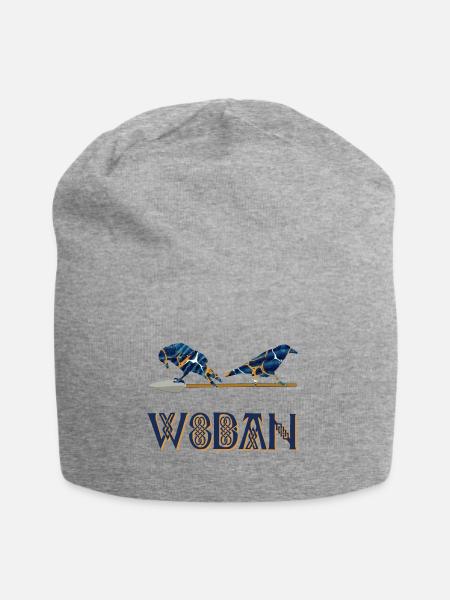 wodan e 16 - Jersey-Beanie - Grau meliert