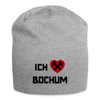 Les supporters de Bochum - Bonnet en jersey - gris chiné - Devant