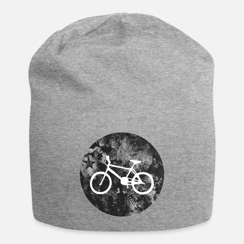 Fahrrad Design - Jersey-Beanie - Grau meliert