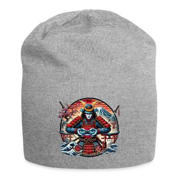 Yukiko Samurai: Ancient Skills, Modern Thrills - Jersey-Beanie - Grau meliert - Vorne
