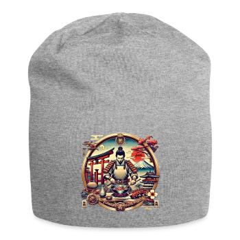Yukiko Samurai: Master of Blade and Flame - Jersey-Beanie - Grau meliert - Vorne