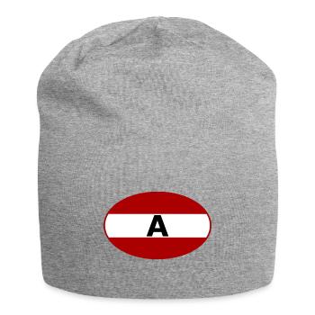 Autocollants de voiture Autriche - Bonnet en jersey - gris chiné - Devant