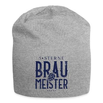 Braumeister Hopfen Brauer Brauerei - Jersey-Beanie - Grau meliert - Vorne