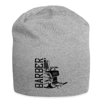 barber stuhl sessel friseur - Jersey-Beanie - Grau meliert - Vorne