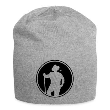 farmer kreis - Jersey-Beanie - Grau meliert - Vorne