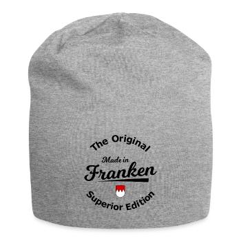 Né en Franconie - Bonnet en jersey - gris chiné - Devant