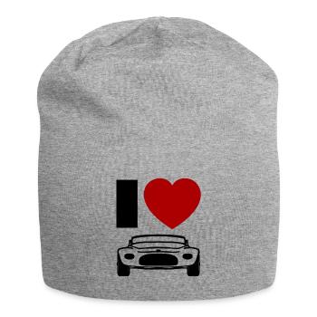 Amour de voiture - Bonnet en jersey - gris chiné - Devant