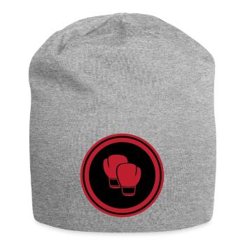 Boxing - Jersey Beanie - heather grey - Front