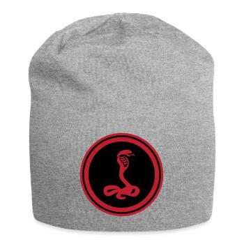 Cobra serpent - Bonnet en jersey - gris chiné - Devant