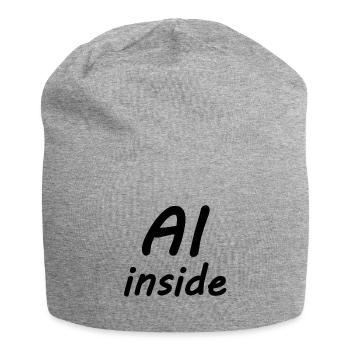 Robotics and coders - Jersey Beanie - heather grey - Front