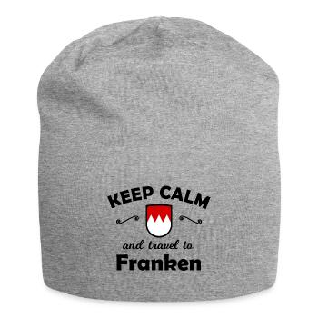 Voyage en Franconie - Bonnet en jersey - gris chiné - Devant
