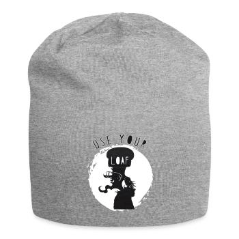 Utilisez votre pain - Bonnet en jersey - gris chiné - Devant