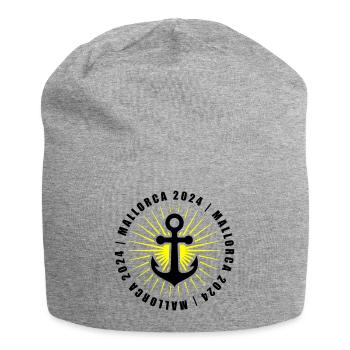 Mallorca 2024 Urlaub - Jersey-Beanie - Grau meliert - Vorne