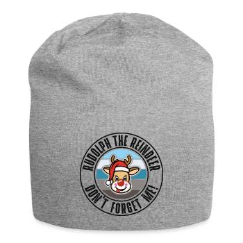 Rudolph - Jersey Beanie - heather grey - Front
