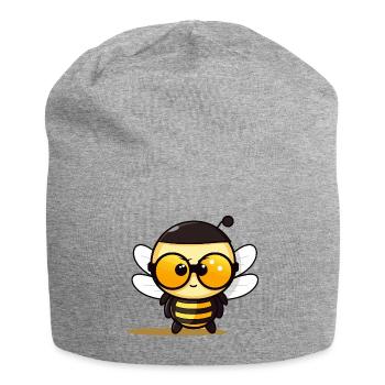 Bee Sunglasses Brummer Honey Bee - Jersey Beanie - heather grey - Front