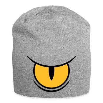 Big Reptile's Eye - Jersey-Beanie - Grau meliert - Vorne