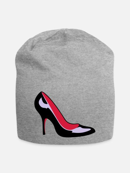 Shoe2 - Bonnet en jersey - gris chiné
