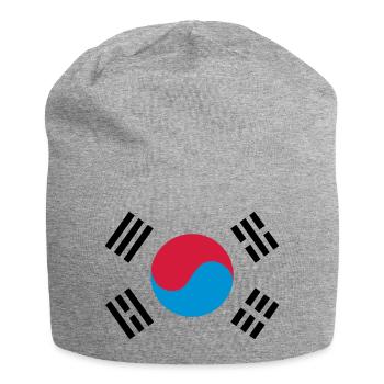 South Korea - Jersey Beanie - heather grey - Front