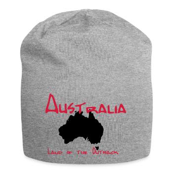 Australien - Jersey-Beanie - Grau meliert - Vorne