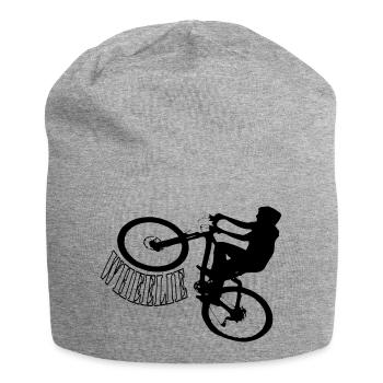 Shirt Wheelie Bike Bike - Jersey Beanie - heather grey - Front