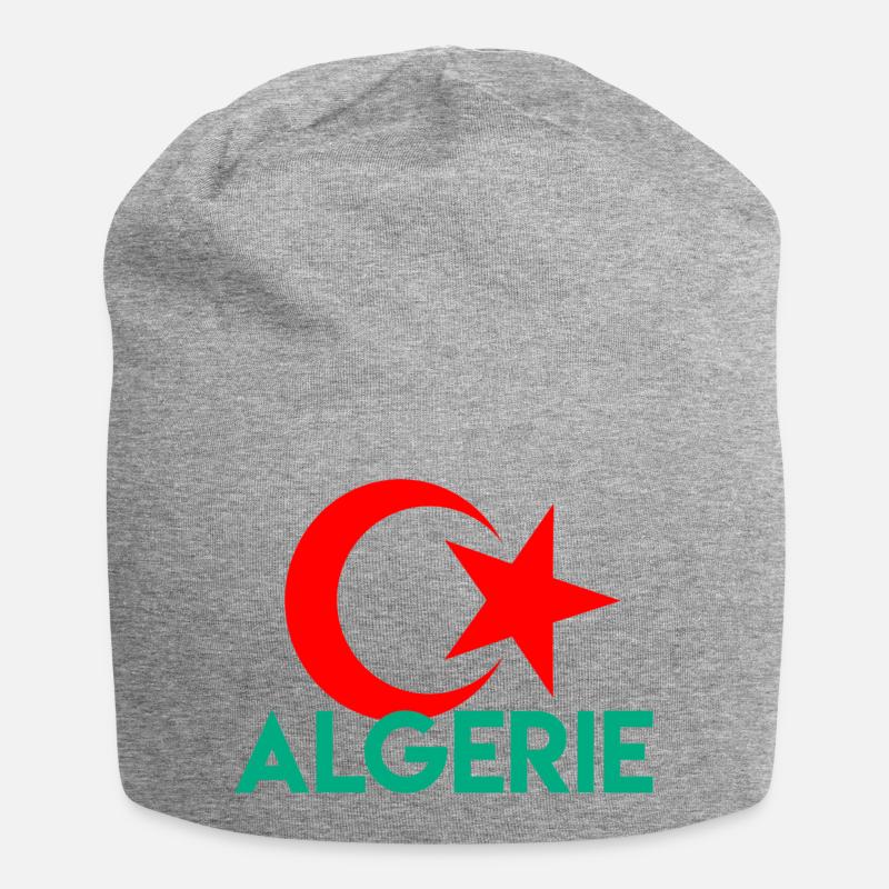 Algérie - Bonnet en jersey - gris chiné