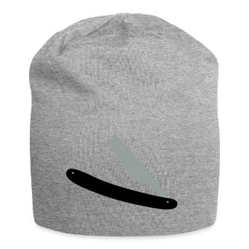 Rasoir - Bonnet en jersey - gris chiné - Devant