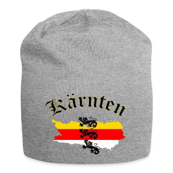 Kärnten - Jersey-Beanie - Grau meliert - Vorne