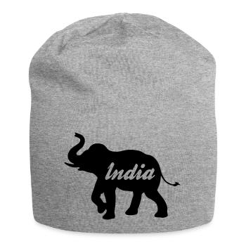india - Jersey Beanie - heather grey - Front