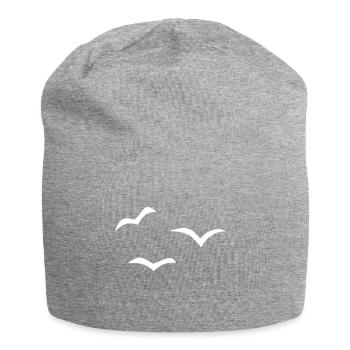 Moewe 12 - Jersey-Beanie - Grau meliert - Vorne