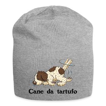 Trueffelpino1 1 - Jersey-Beanie - Grau meliert - Vorne