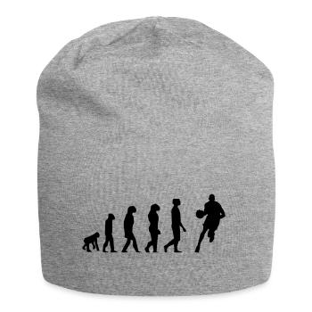 Basketball evolution - Jersey Beanie - heather grey - Front